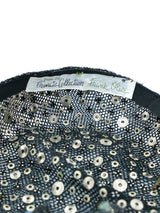 Frank Olive Crystal Studded Cap Accessory arcadeshops.com