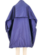 Dolce & Gabbana Iridescent Navy Parka Outerwear arcadeshops.com