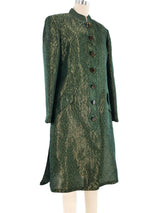 Valentino Floral Brocade Coat Outerwear arcadeshops.com