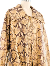 Metallic Snakeskin Skirt Ensemble Suit arcadeshops.com