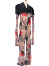 2019 Comme des Garcons Tattoo Jumpsuit Jumpsuit arcadeshops.com