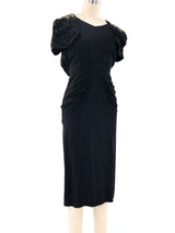 1930's Pearl Bead Accented Dress Dress arcadeshops.com