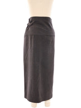 Issey Miyake Buckle Wrap Skirt Bottom arcadeshops.com