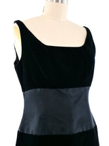 Claude Montana Velvet Mini Dress Dress arcadeshops.com