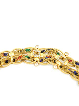 De Lillo Sequin and Rhinestone Chain Belt Accessory arcadeshops.com