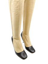 2006 Lanvin Two Tone Leather Boots, 37.5 Accessory arcadeshops.com