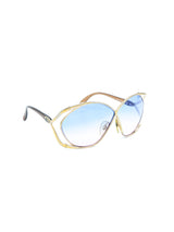 Christian Dior Blue Butterfly Sunglasses Accessory arcadeshops.com
