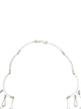 Modernist Sterling Scalloped Bib Jewelry arcadeshops.com