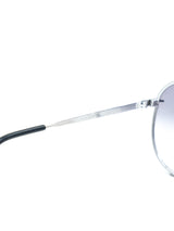Champ Gradient Lens Silver Aviator Sunglasses Accessory arcadeshops.com