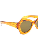 1930's Amber Butterfly Sunglasses Accessory arcadeshops.com
