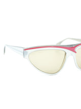 1980's Occhi Angular Cateye Sunglasses Accessory arcadeshops.com