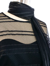 Geoffrey Beene Illusion Neckline Lace Dress Dress arcadeshops.com