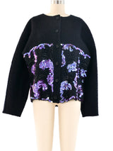 Geoffrey Beene Sequin Accented Jacket Jacket arcadeshops.com
