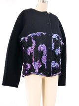 Geoffrey Beene Sequin Accented Jacket Jacket arcadeshops.com