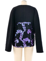 Geoffrey Beene Sequin Accented Jacket Jacket arcadeshops.com