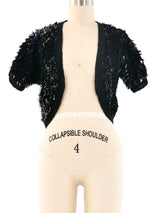 Paillette Crochet Shrug Jacket arcadeshops.com