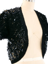 Paillette Crochet Shrug Jacket arcadeshops.com