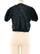 Paillette Crochet Shrug Jacket arcadeshops.com
