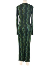 Versace Istante Printed Jersey Dress Dress arcadeshops.com