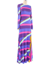 Diane Von Furstenberg Abstract Printed Jersey Dress Dress arcadeshops.com