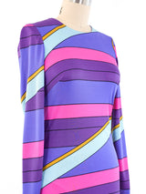 Diane Von Furstenberg Abstract Printed Jersey Dress Dress arcadeshops.com