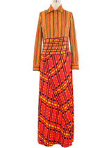 Roberta di Camerino Mixed Print Jersey Dress Dress arcadeshops.com