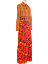 Roberta di Camerino Mixed Print Jersey Dress Dress arcadeshops.com
