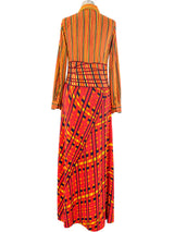 Roberta di Camerino Mixed Print Jersey Dress Dress arcadeshops.com