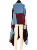 Multicolor Patchwork Recycled Cashmere Throw Accessory arcadeshops.com