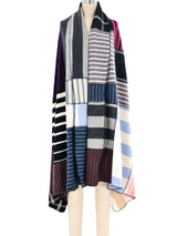 Mixed Pattern Recycled Cashmere Throw Accessory arcadeshops.com