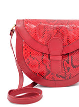 Yves Saint Laurent Snakeskin Saddle Bag Accessory arcadeshops.com