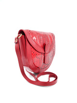 Yves Saint Laurent Snakeskin Saddle Bag Accessory arcadeshops.com