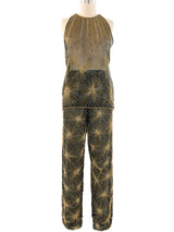 Halston Fireworks Beaded Ensemble Suit arcadeshops.com