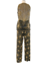 Halston Fireworks Beaded Ensemble Suit arcadeshops.com