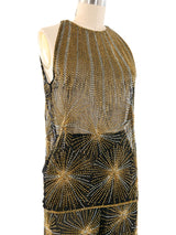 Halston Fireworks Beaded Ensemble Suit arcadeshops.com