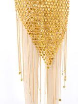 1960's Chain And Disc Fringe Dress Dress arcadeshops.com