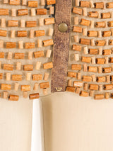 Wood Beaded Vest Top arcadeshops.com