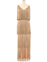 Lilli Diamond Fringed Tank Dress Dress arcadeshops.com