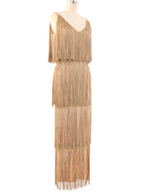 Lilli Diamond Fringed Tank Dress Dress arcadeshops.com