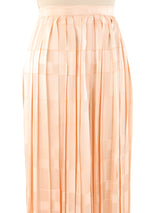 Adolfo Peach Silk Palazzo Pants Bottom arcadeshops.com