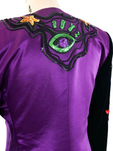 Escada Sequin Accented Novelty Jacket Jacket arcadeshops.com