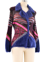 Christian Lacroix Patchwork Knit Jacket Jacket arcadeshops.com