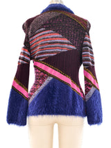 Christian Lacroix Patchwork Knit Jacket Jacket arcadeshops.com