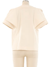 Pierre Cardin Sculptural Zip Front Jacket Jacket arcadeshops.com