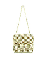 1960's Gold Beaded Bag Accessory arcadeshops.com