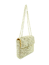 1960's Gold Beaded Bag Accessory arcadeshops.com