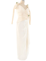 Zandra Rhodes Floral Embellished Dress Dress arcadeshops.com