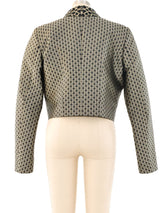 Haider Ackermann Graphic Pattern Cropped Jacket Jacket arcadeshops.com