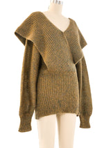 Jil Sander Chunky Knit Sweater Top arcadeshops.com