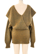 Jil Sander Chunky Knit Sweater Top arcadeshops.com